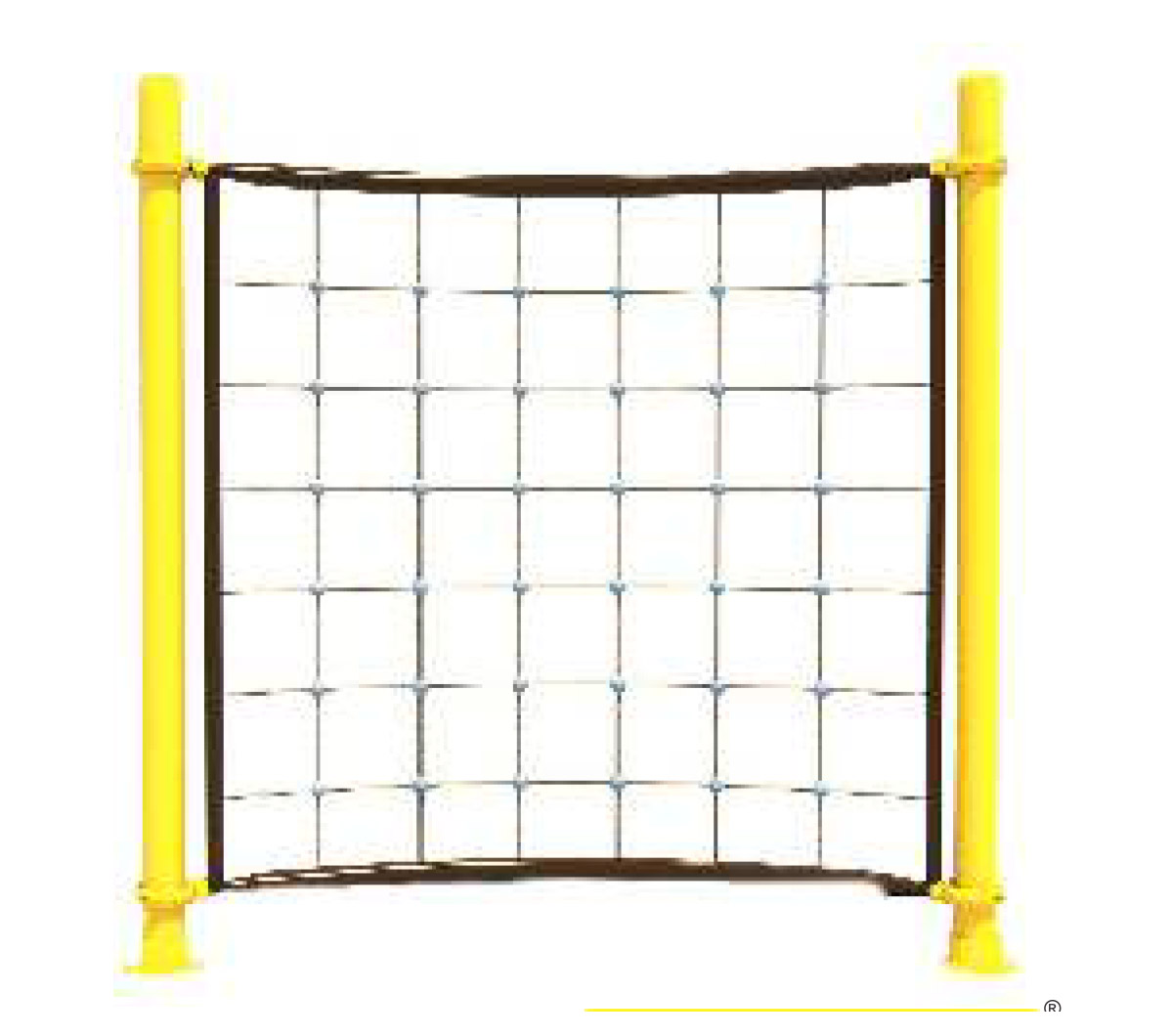 Curved Net Climber