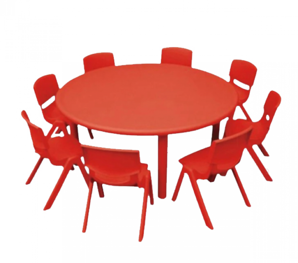 Plastic Round Table (Without Chair)