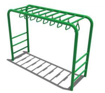 Monkey Hanging Ladder With Holders