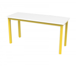 Table with MDF Laminated top and metal frame
