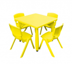 Plastic Square Table (Without Chairs)